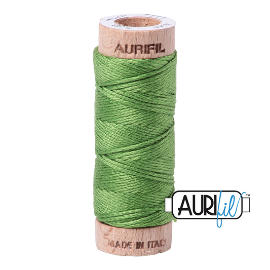 Floss Cotton 6-Strand Small Spool #1114 Grass	Green