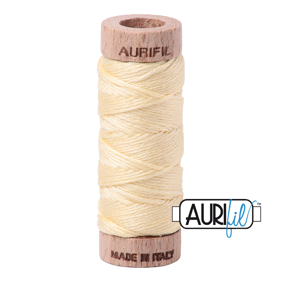 Floss Cotton 6-Strand Small Spool #2110 Light	Lemon