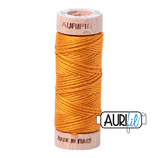 Floss Cotton 6-Strand Small Spool #2145 Yellow Orange