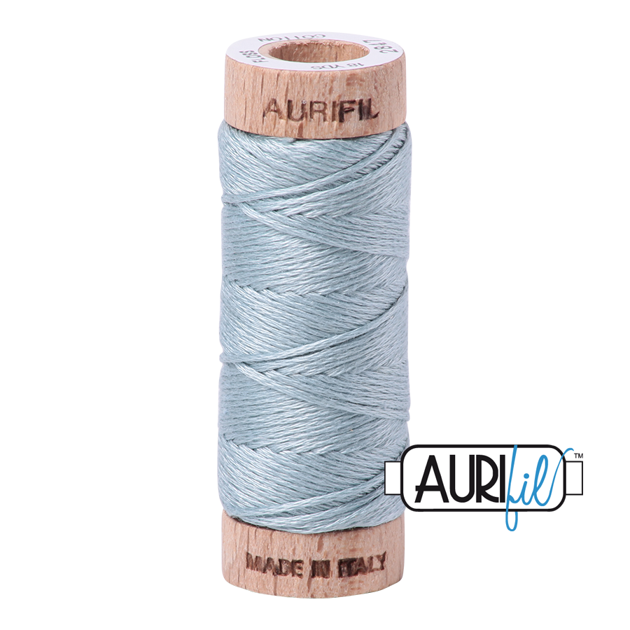 Floss Cotton 6-Strand Small Spool #2847 Bright Grey Blue
