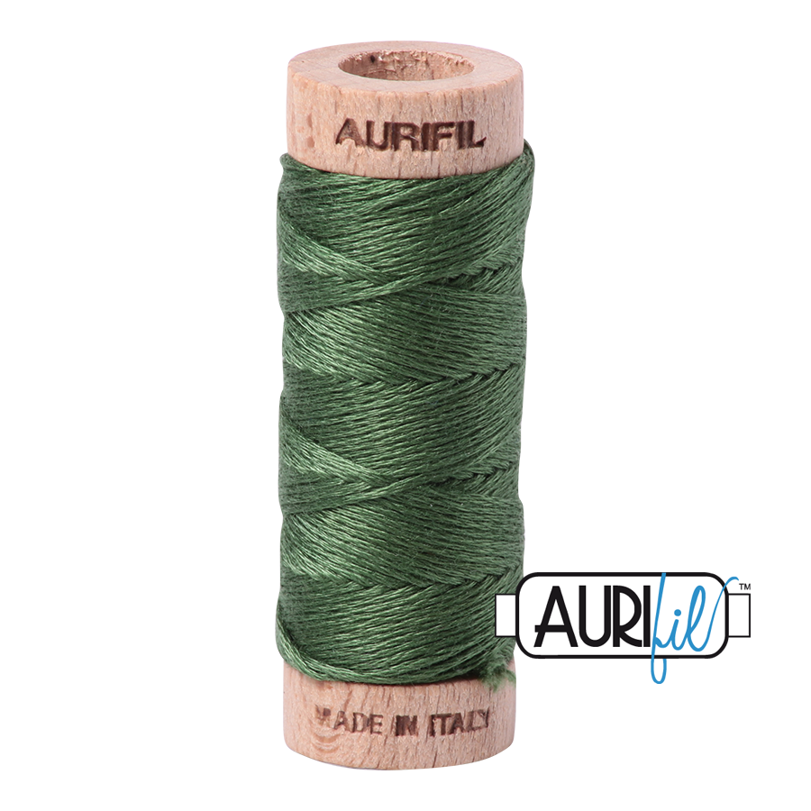 Floss Cotton 6-Strand Small Spool #2890 Very Dark Grass	Green