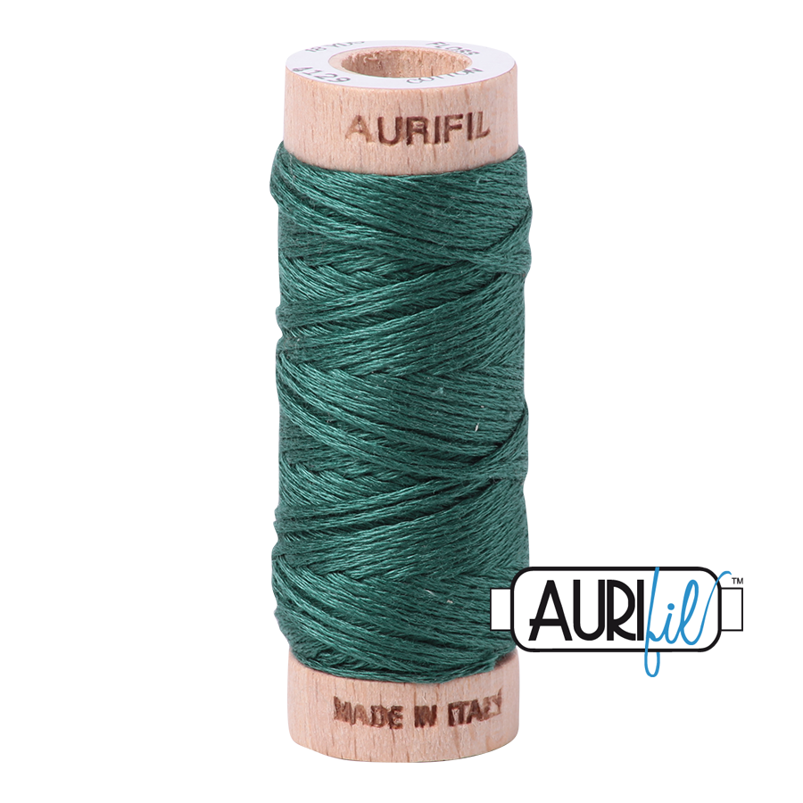 Floss Cotton 6-Strand Small Spool #4129 Turf	Green