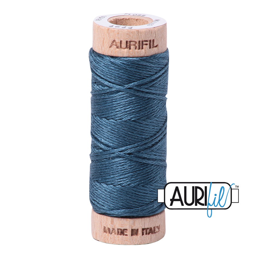 Floss Cotton 6-Strand Small Spool #4644 Smoke	Blue
