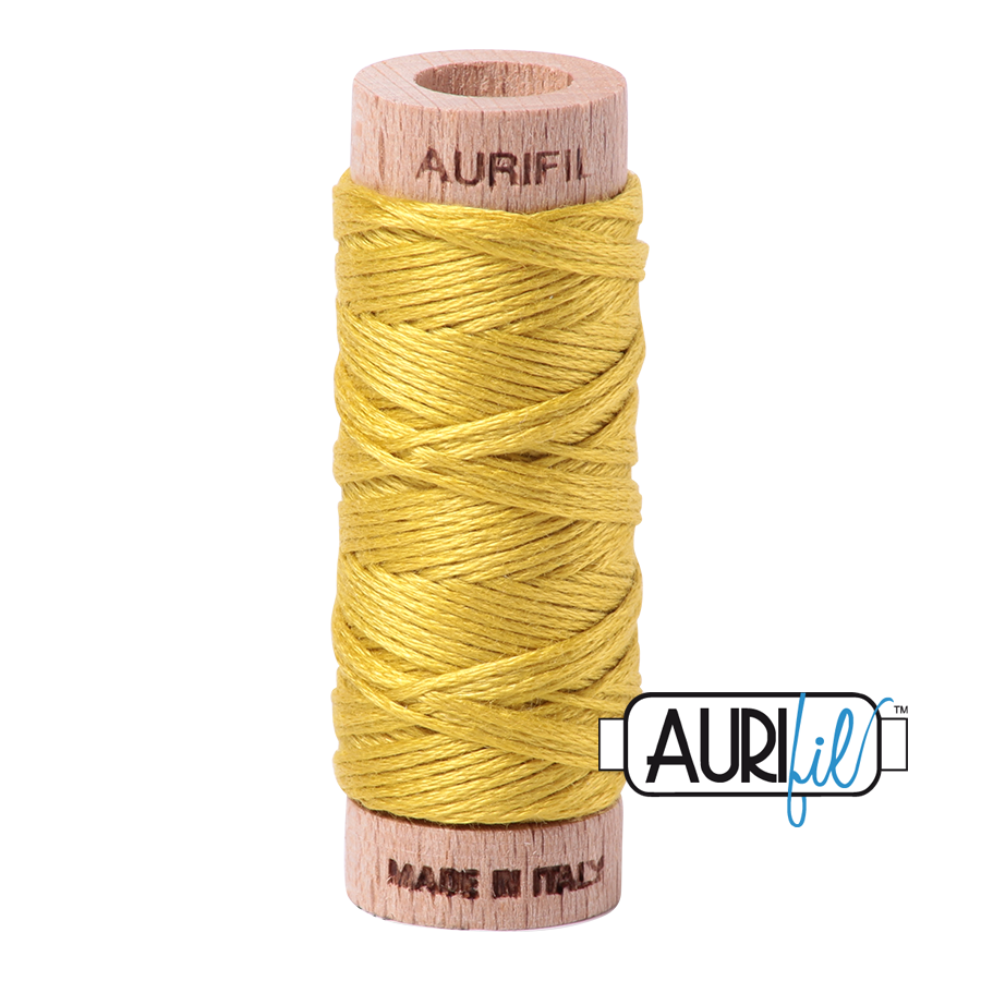 Floss Cotton 6-Strand Small Spool #5015 Gold Yellow