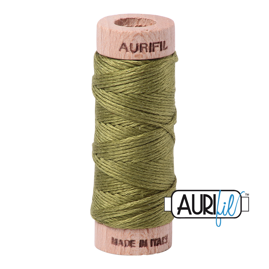 Floss Cotton 6-Strand Small Spool #5016 Olive Green