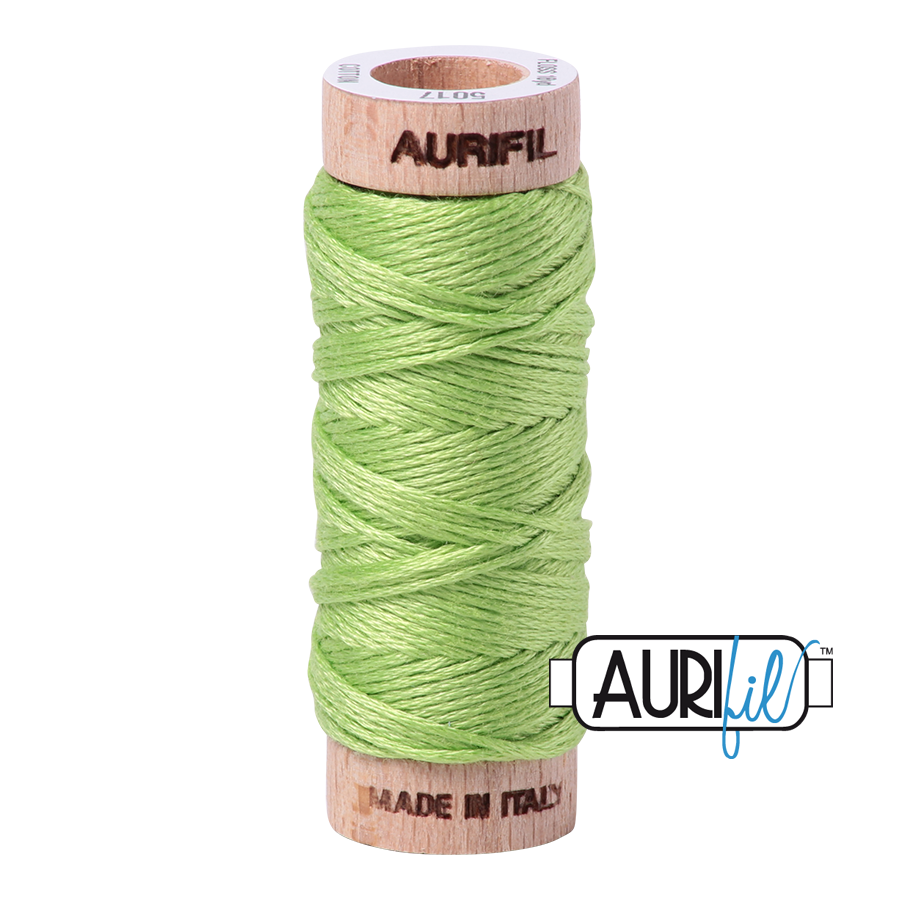 Floss Cotton 6-Strand Small Spool #5017 Shining Green
