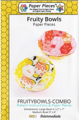 Fruity Bowls Pattern and Paper Piece Pack