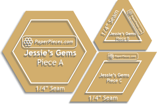 Jessies Gems - 1/4" Acrylic Templates