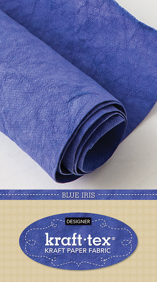 Kraft-Tex Designer Prewashed - Blue Iris - C&T