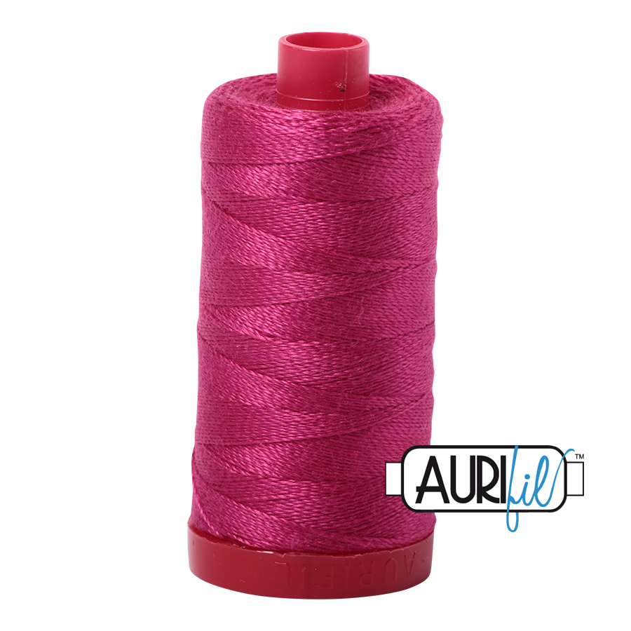 Mako 12wt Cotton Large Spool 1100 Red	Plum