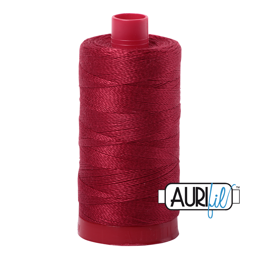 Mako 12wt Cotton Large Spool 1103 Burgundy