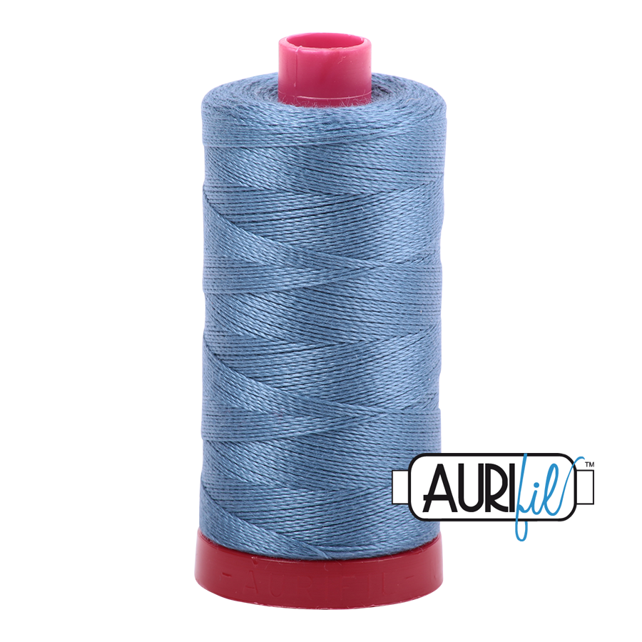 Mako 12wt Cotton Large Spool 1126 Blue	Grey