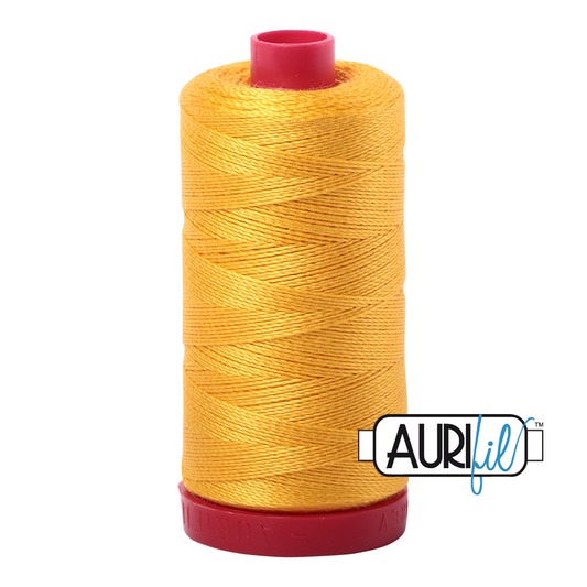 Mako 12wt Cotton Large Spool 2135 Yellow