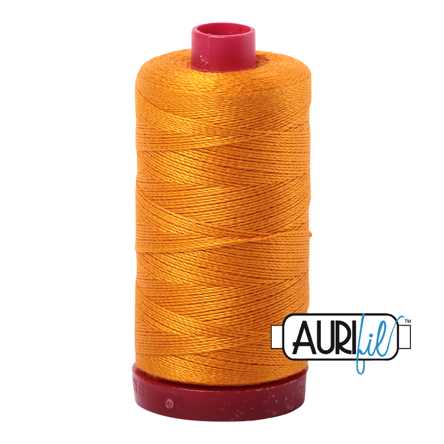 Mako 12wt Cotton Large Spool 2145 Yellow	Orange