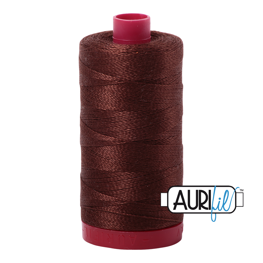 Mako 12wt Cotton Large Spool 2360 Chocolate