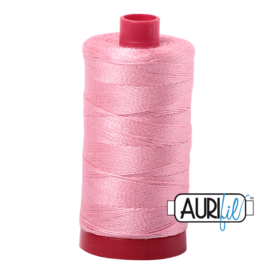 Mako 12wt Cotton Large Spool 2425 Bright	Pink