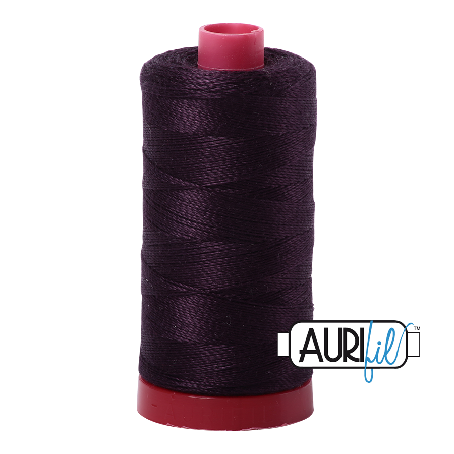 Mako 12wt Cotton Large Spool 2570 Aubergine