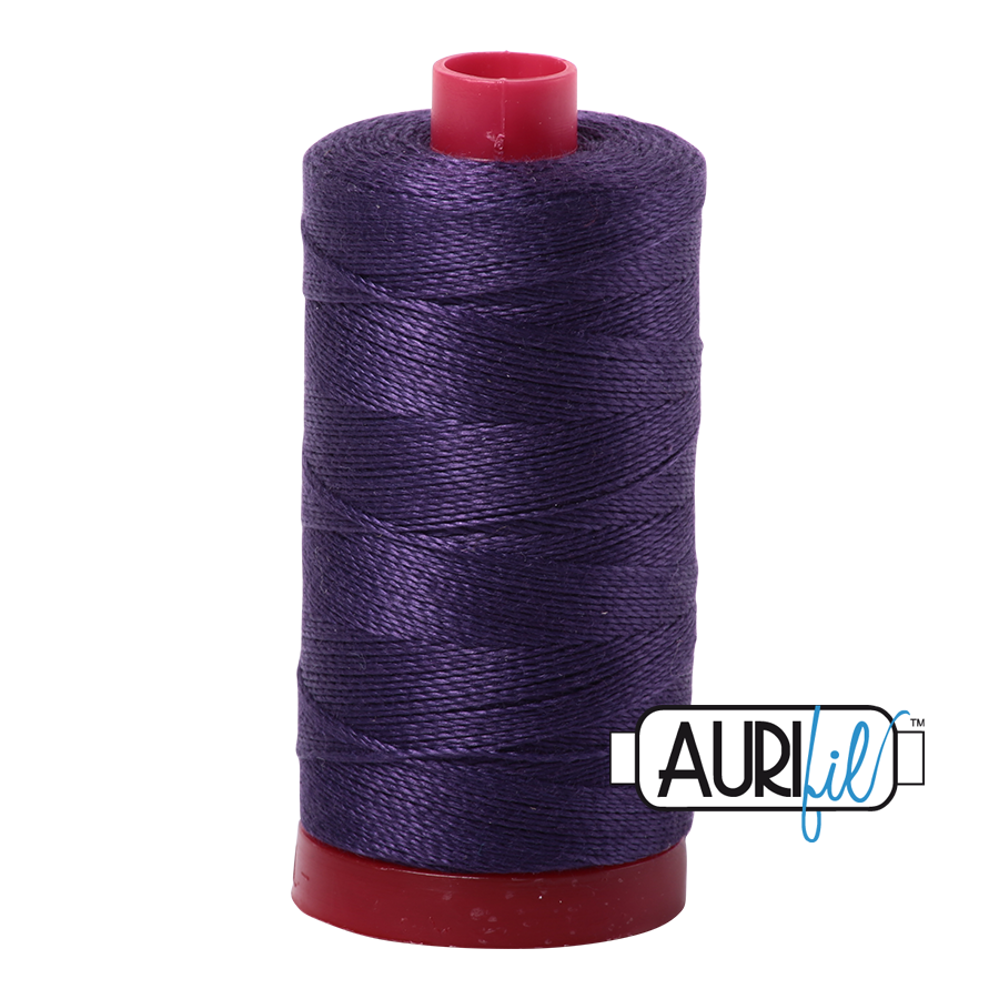 Mako 12wt Cotton Large Spool 2581 Dark	Dusty	Grape