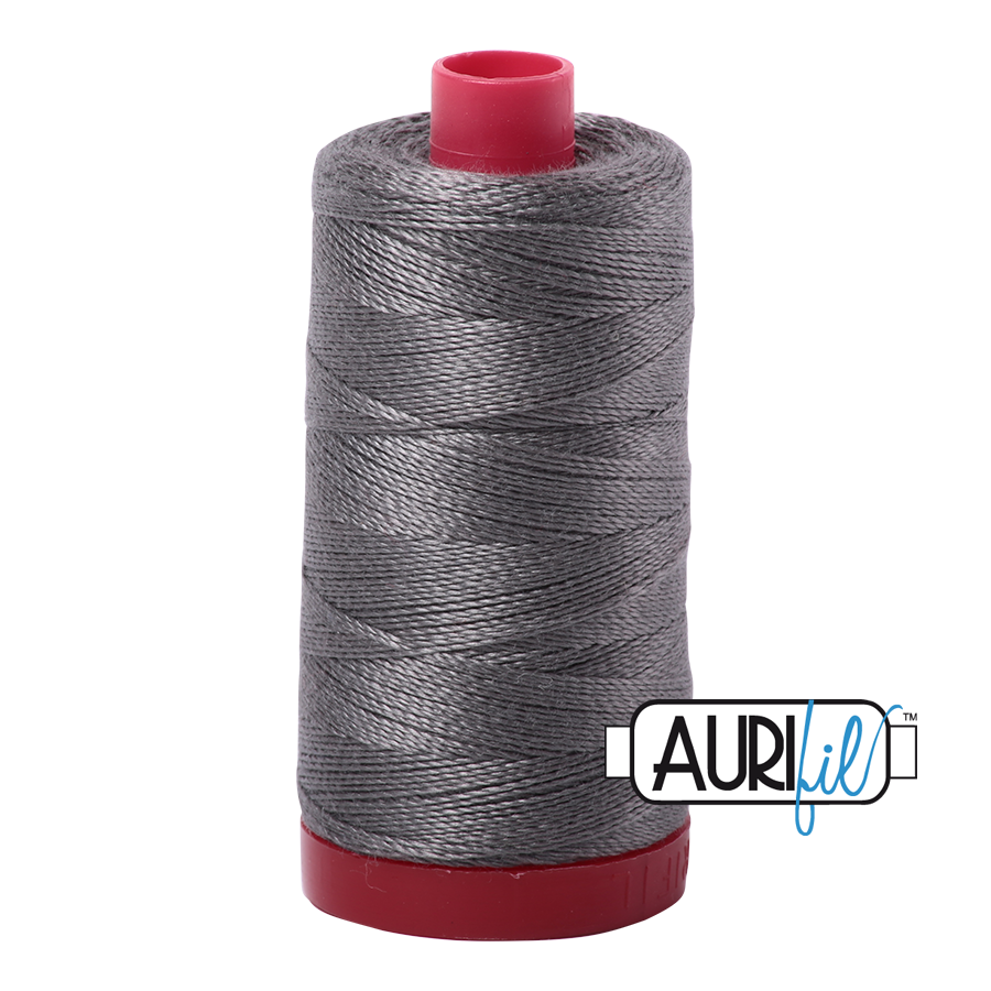 Mako 12wt Cotton Large Spool 5004 Grey	Smoke