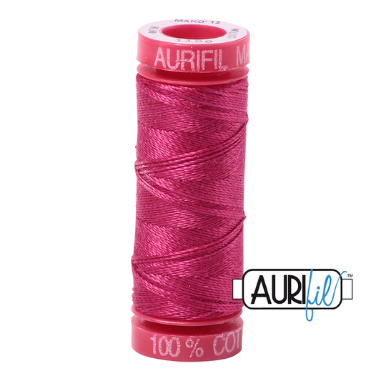 Mako 12 wt Cotton Small Spool 1100 Red	Plum