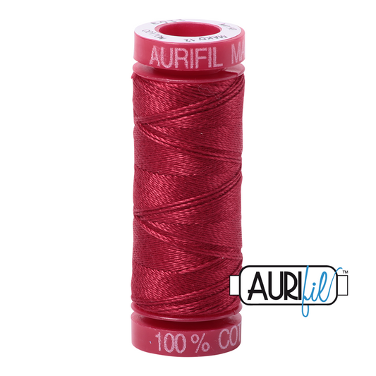 Mako 12 wt Cotton Small Spool 1103 Burgundy