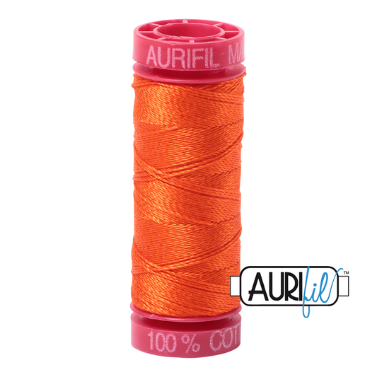 Mako 12 wt Cotton Small Spool 1104 Neon	Orange