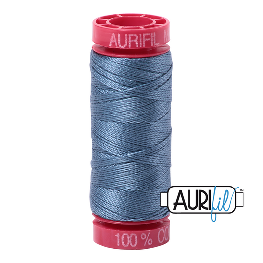 Mako 12 wt Cotton Small Spool 1126 Blue	Grey