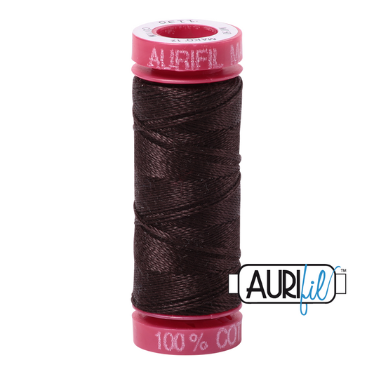 Mako 12 wt Cotton Small Spool 1130 Very	Dark	Bark