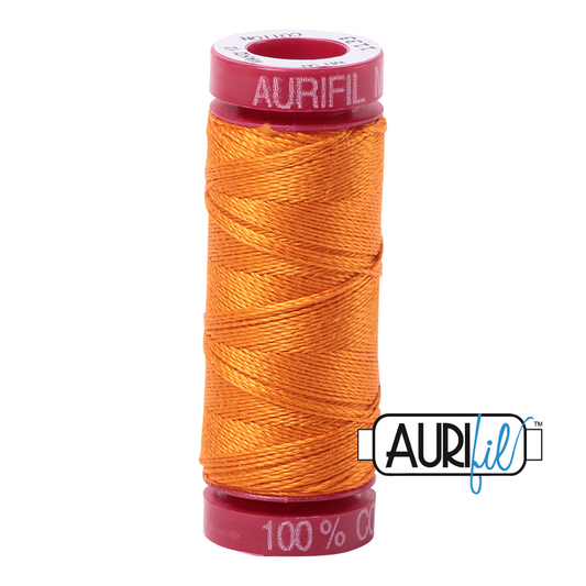 Mako 12 wt Cotton Small Spool 1133 Bright	Orange