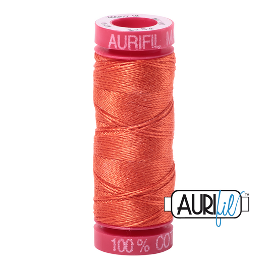 Mako 12 wt Cotton Small Spool 1154 Dusty	Orange