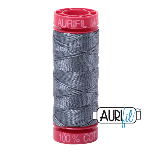 Mako 12 wt Cotton Small Spool 1246 Dark	Grey