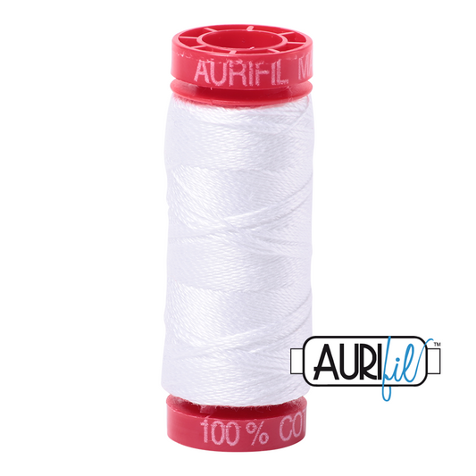 Mako 12 wt Cotton Small Spool 2024 White