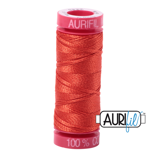Mako 12 wt Cotton Small Spool 2245 Red	Orange
