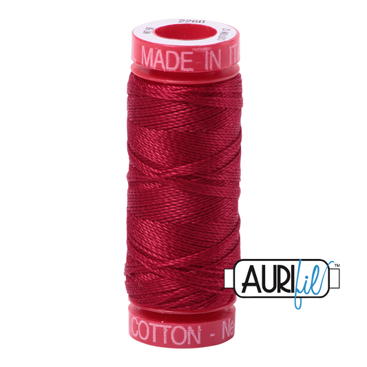Mako 12 wt Cotton Small Spool 2260 Red	Wine