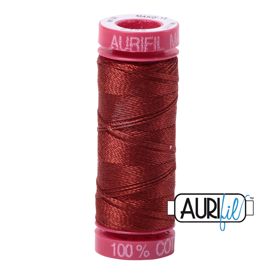 Mako 12 wt Cotton Small Spool 2355 Rust