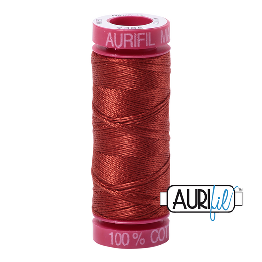 Mako 12 wt Cotton Small Spool 2385 Terracotta