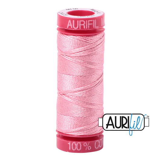 Mako 12 wt Cotton Small Spool 2425 Bright	Pink