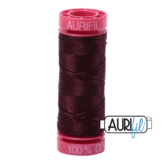 Mako 12 wt Cotton Small Spool 2468 Dark	Wine