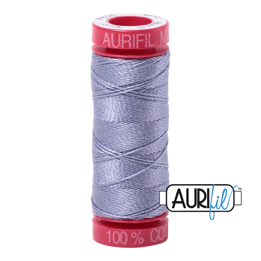 Mako 12 wt Cotton Small Spool 2524 Grey	Violet