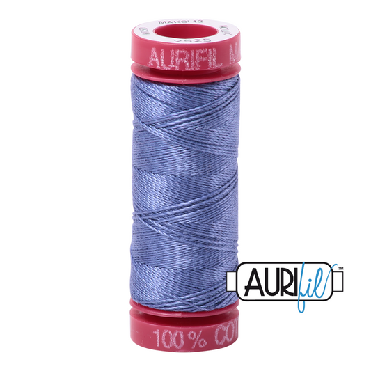 Mako 12 wt Cotton Small Spool 2525 Dusty	Blue	Violet