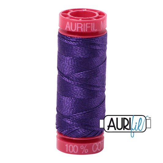 Mako 12 wt Cotton Small Spool 2582 Dark	Violet