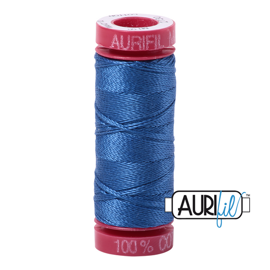 Mako 12 wt Cotton Small Spool 2730 Delft	Blue