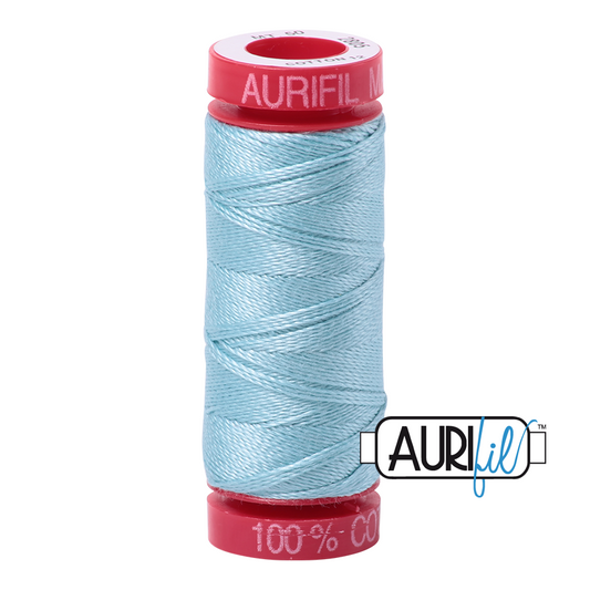 Mako 12 wt Cotton Small Spool 2805 Light	Grey	Turquoise