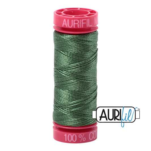 Mako 12 wt Cotton Small Spool 2890 Very	Dark	Grass	Green