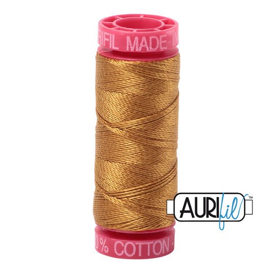 Mako 12 wt Cotton Small Spool 2975 Brass