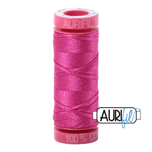 Mako 12 wt Cotton Small Spool 4020 Fuchsia