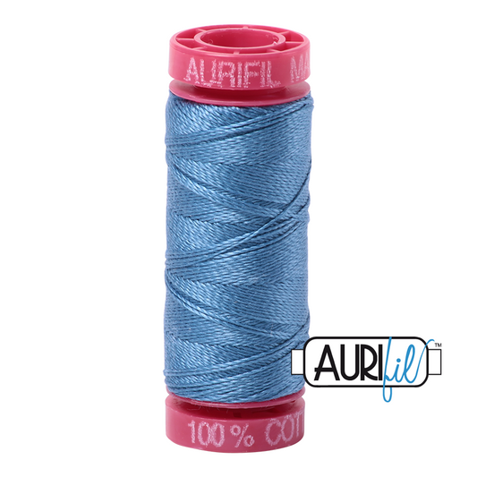 Mako 12 wt Cotton Small Spool 4140 Wedgewood