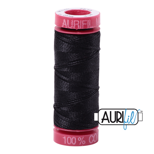 Mako 12 wt Cotton Small Spool 4241 Very	Dark	Grey