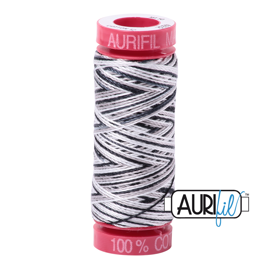 Mako 12 wt Cotton Small Spool 4652 Licorice	Twist