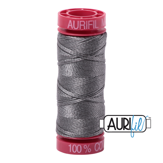 Mako 12 wt Cotton Small Spool 5004 Grey	Smoke
